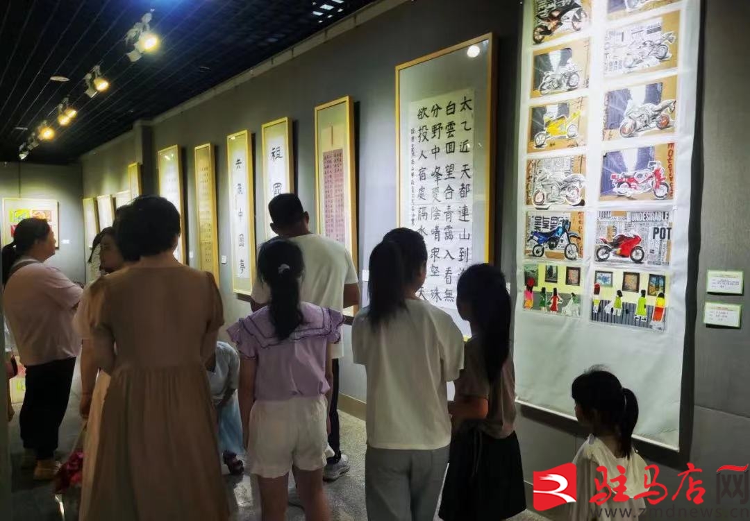 妙笔童心致敬祖国我市举办庆“六一”少儿美术书法作品展(图3)